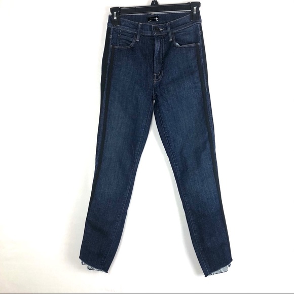 MOTHER Stunner Zip Ankle Step Fray Jeans - Picture 3 of 16